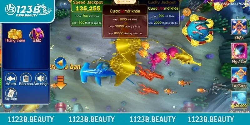 Jackpot Fishing - Siêu phẩm bắn cá 123B năm 2025